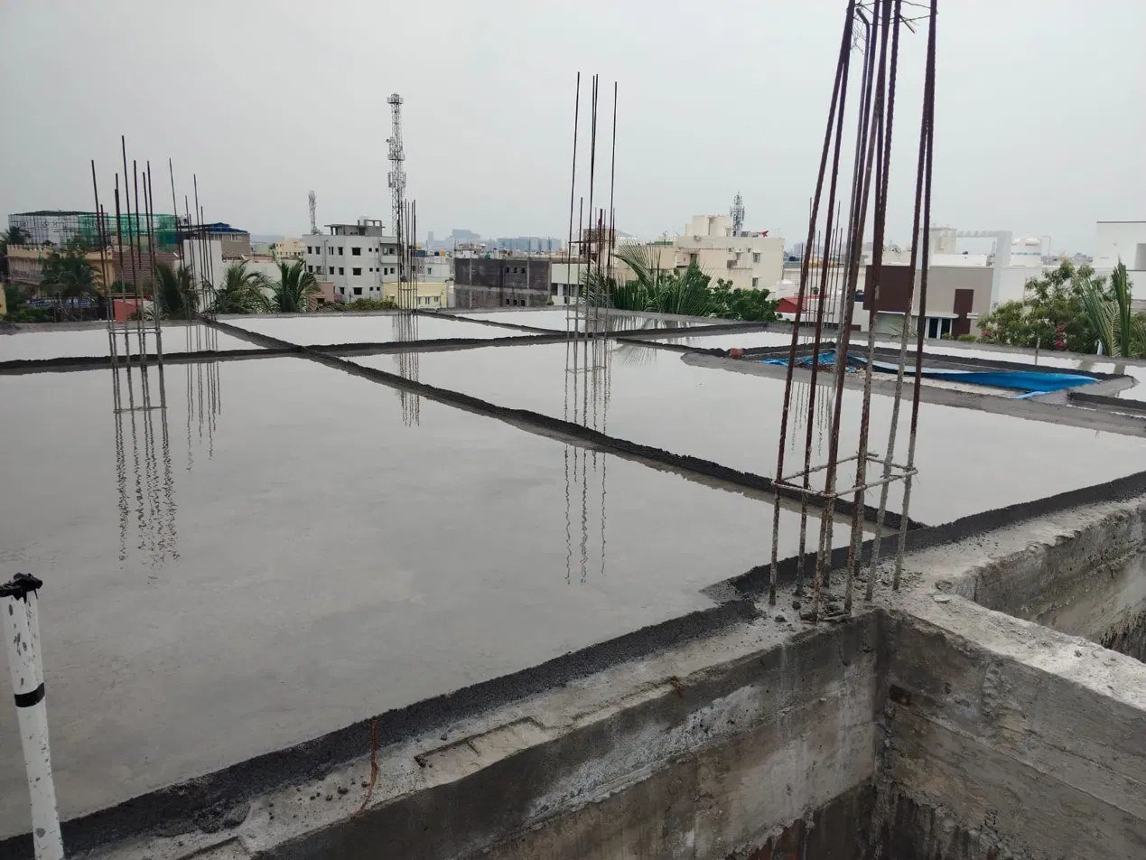 Roof Slab Casting & Curing