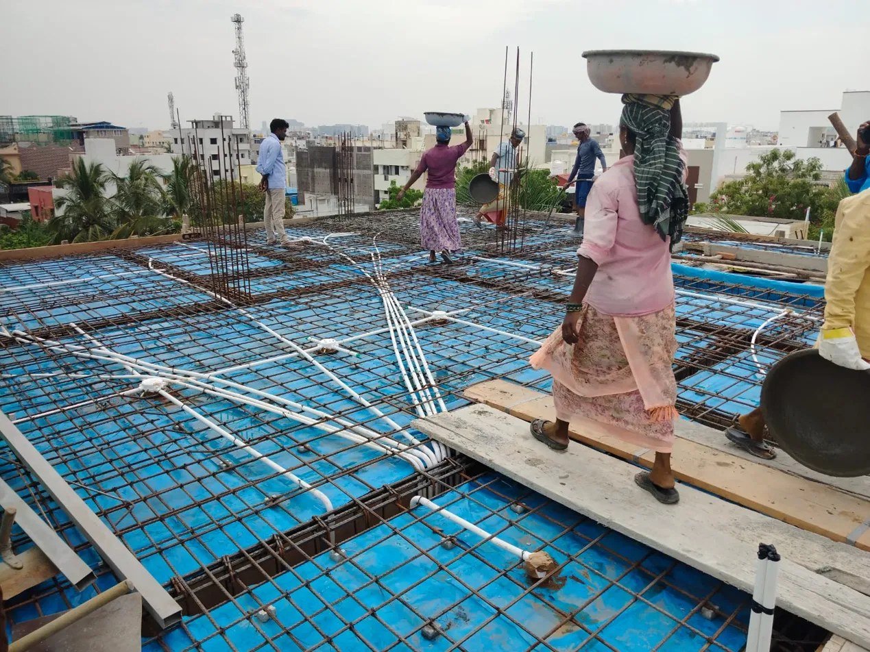 Slab Reinforcement & Electrical Conduit Layout